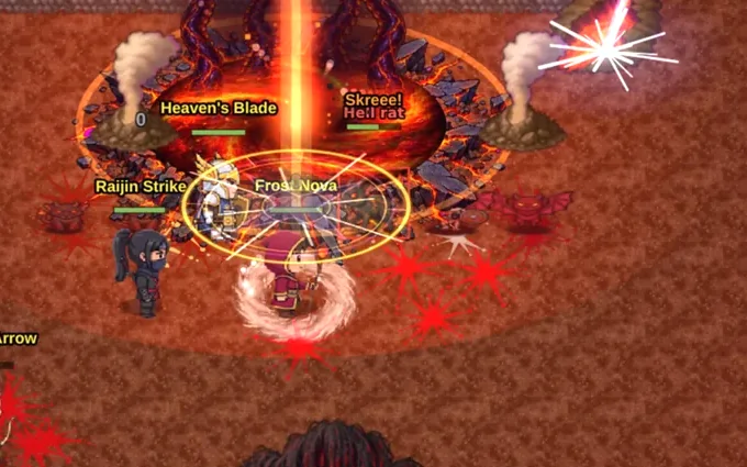 Live hell-portal events with the Game Masters